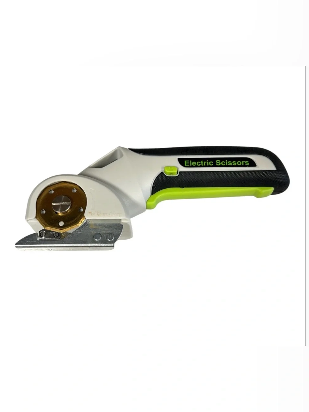 NWT 4V Cordless Electric Scissors Cutter - White and Gold